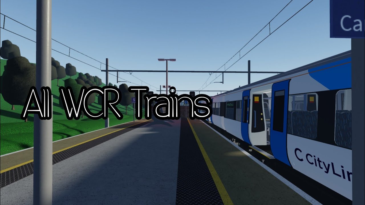 All WCR Trains - Roblox Whitecoast City Railway [v1.0]