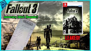 Fallout 3 Edition for Nintendo Switch! - and Xbox Coming too? Fake? - YouTube