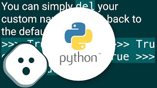 How do I undo True = False in python interactive mode