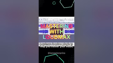Mastering w/ LoudMax #audacitytutorial