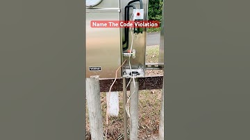 Most Obscure Code Violation #electrical #codeviolation #NEC