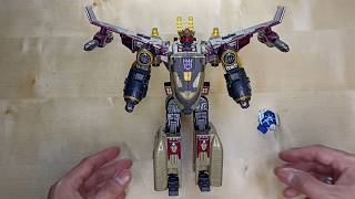 How to Transform Sky Shadow Transformers Cybertron 2006 (Robot - Cargo Plane) Plus Attack Mode