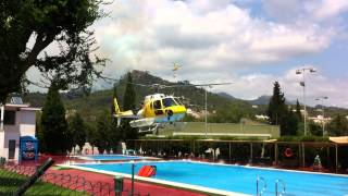 Fire Fighting Wild fire in Andratx, Mallorca