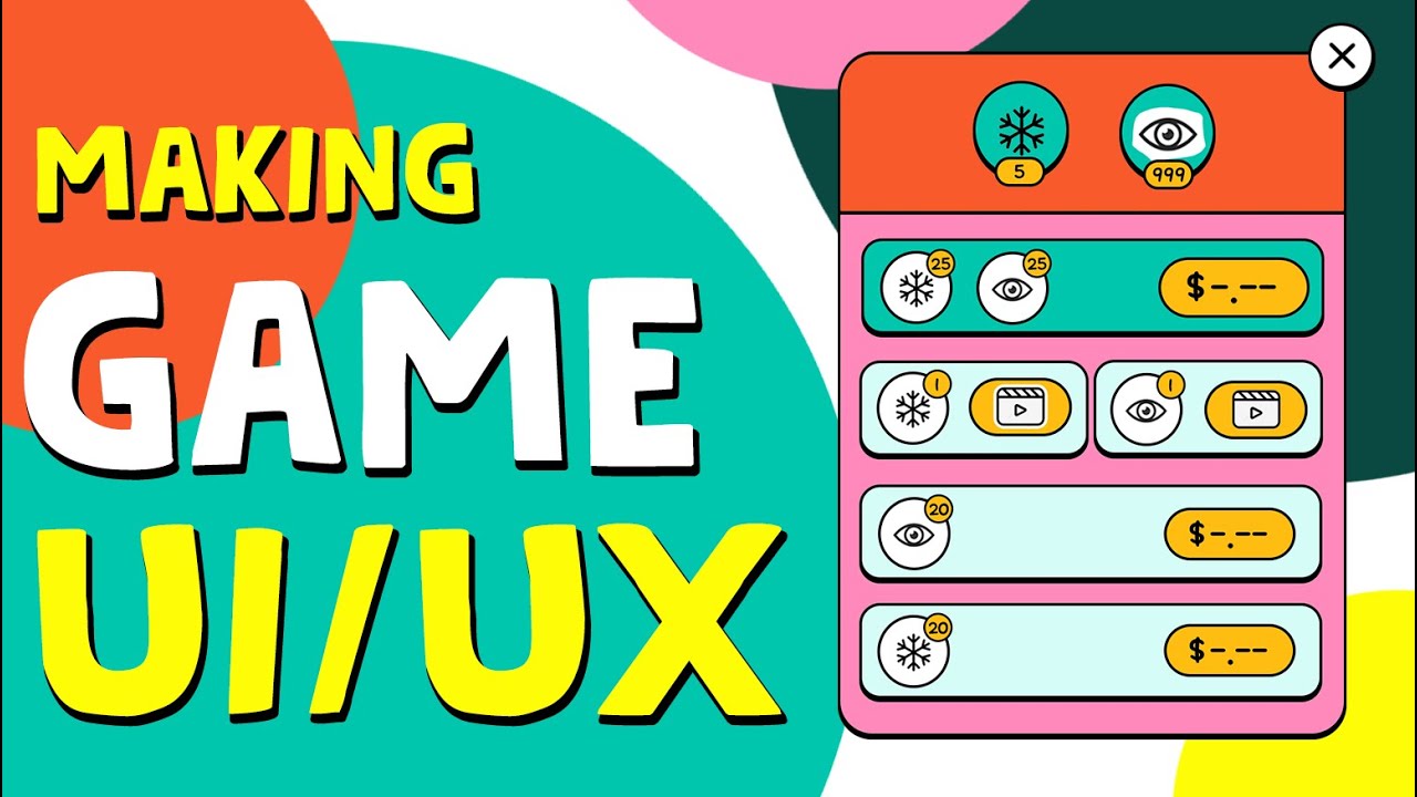 How to Make Mobile Game UI Design