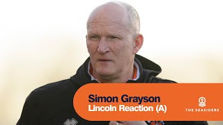 Lincoln Reaction (A) Simon Grayson