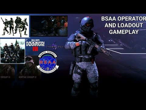 RE6 | B S A A Operator and Loadout Gameplay | Modern Warfare lll ...