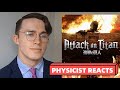 Physicist Reacts to Attack on Titan