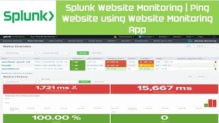 Splunk Website Monitoring | Splunk Base | Setup Website Monitoring App