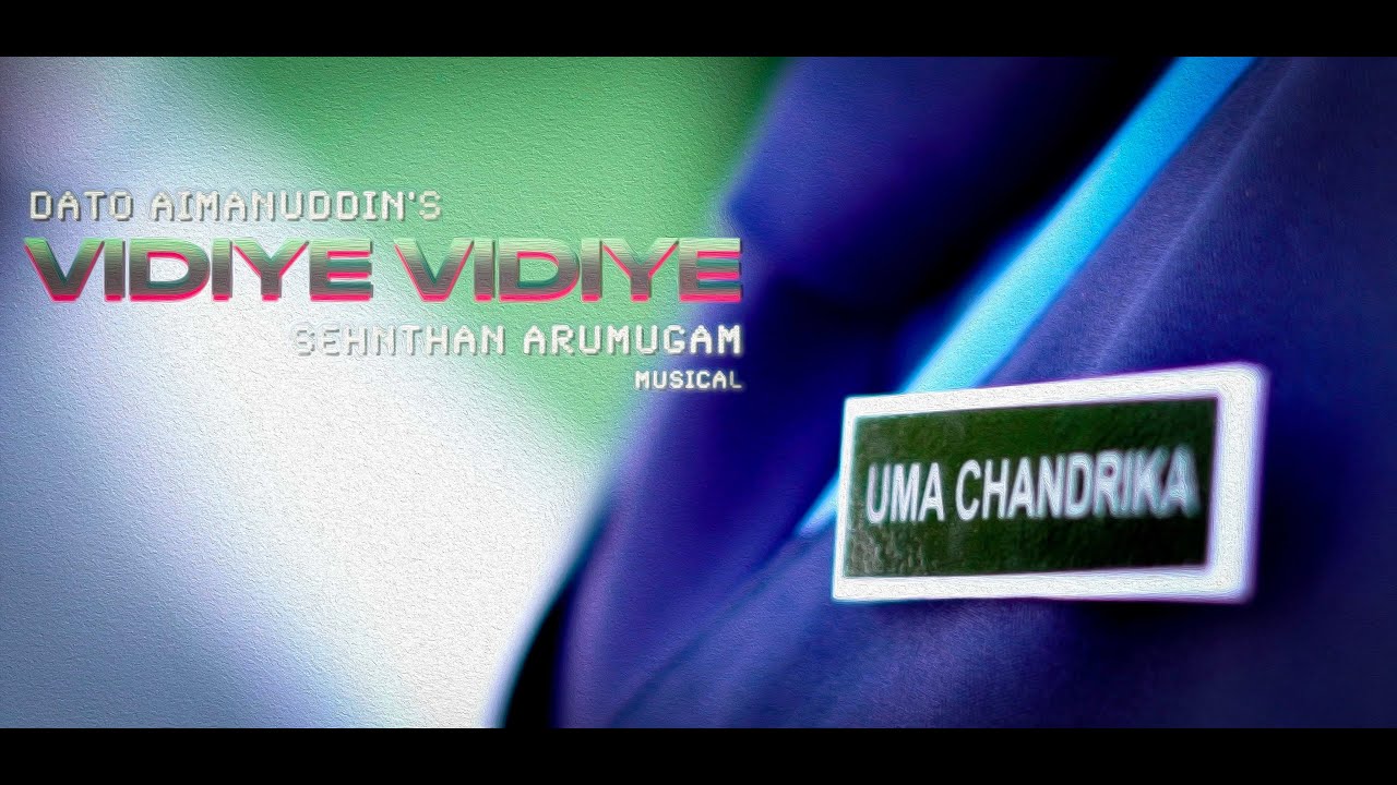 Vidiye Vidiye Official Music Video   Dato Aimanuddin
