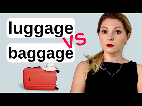 Video: Kan du säga bagage?