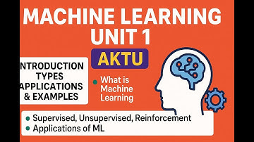 Machine learning techniques Unit 1 One Shot Aktu BCS055 Explanation| AKTU B.Tech Exam Preparation