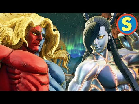 Street Fighter V: Gill and Seth All Costumes Reveal!