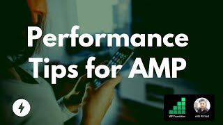 How to Improve the Performance of AMP