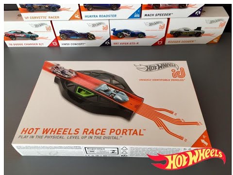 Hot Wheels Id race portal unboxing