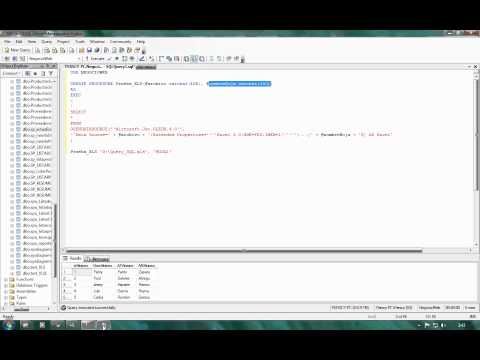 Exportando  datos de Excel  ha SQL.  con procedimiento almacenado.