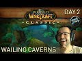 Wailing Caverns Dungeon Run | WoW Classic Gameplay | Priest Day 2 Leveling