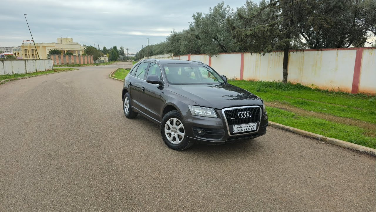 للبيع سيارة أودي كيو 5 العامرة 2010 شهر 11 مازوط المليح شد وركب 8chv
