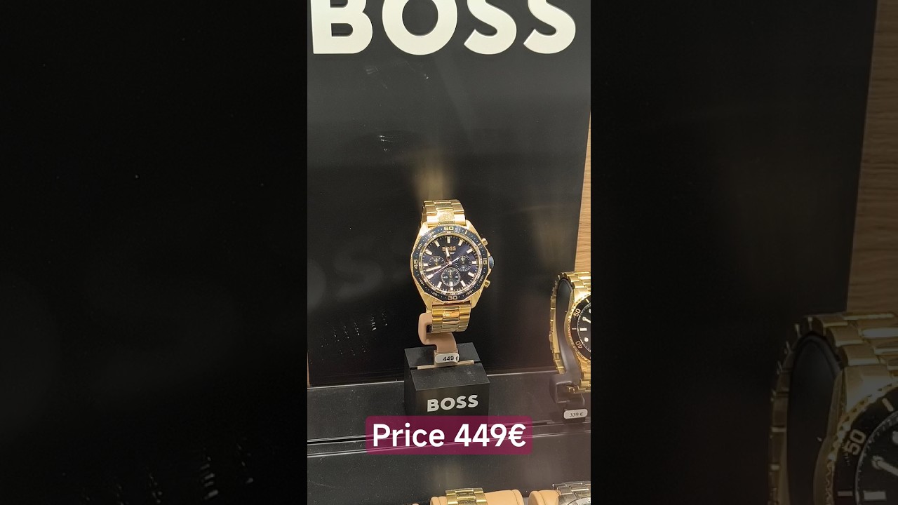 Boss watches. Price 449€ ( April 2024)