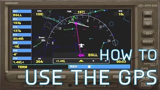 FSX How to Use the GPS | Flight Plan   Approach Set-Up