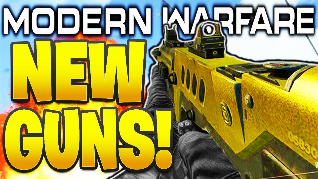 NEW WEAPONS IN MODERN WARFARE! TAR 21, VECTOR, CROSSBOW, NEW LMG, INFECTED  + MORE WEAPON LEAKS! - 