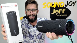 Caixa de som HUAWEI SOUND JOY 30W RMS IP67: BATERIA GIGANTE e Graves Fortes! (Unboxing)