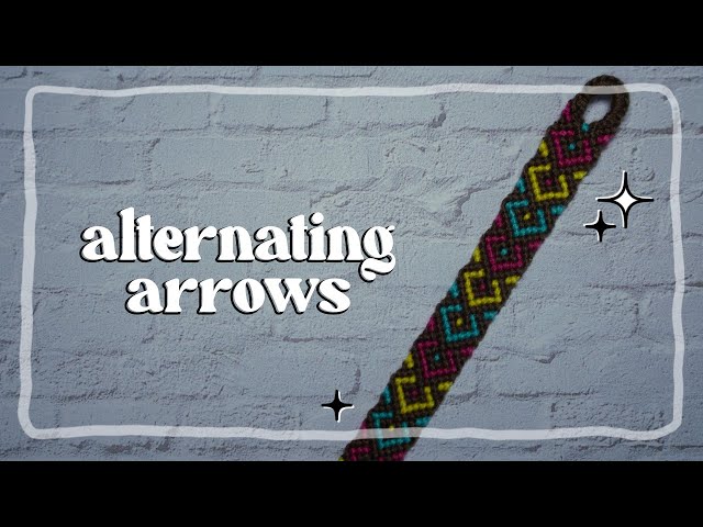 How to Make a Diamond Friendship Bracelet Pattern - Sarah Maker