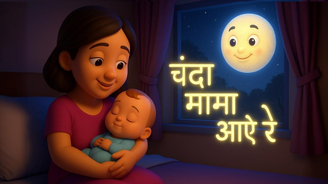 चंदा मामा आए रे Chanda Mama Aaye Re Hindi Lullaby
