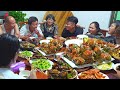 国庆佳节家人聚餐！胖妹准备满桌佳肴，众人拍手叫好【陈说美食】