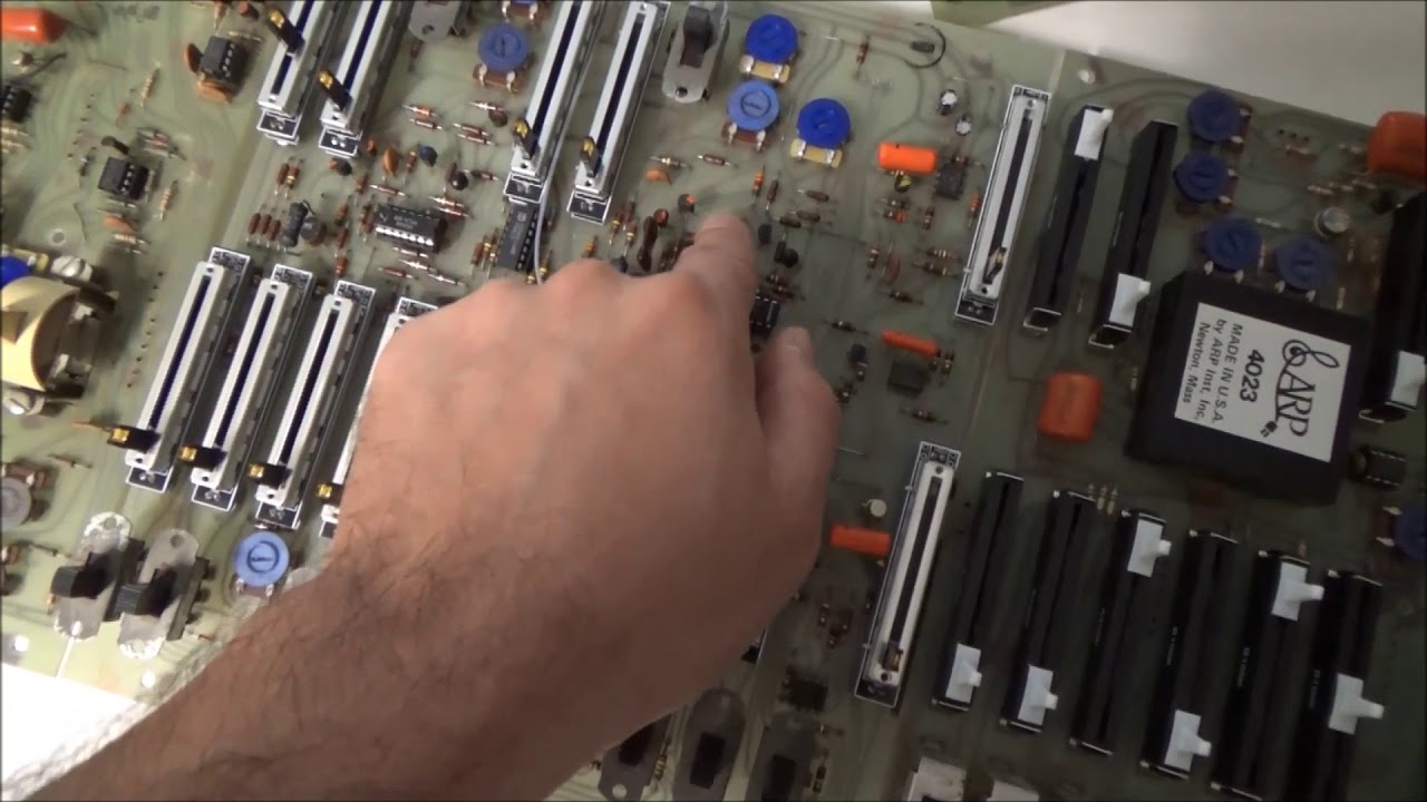 Synthchaser 080 ARP Odyssey Crazy Oscillator Repair YouTube
