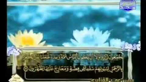 الجزء الخامس والعشرون (25) من القرآن الكريم بصوت الشيخ عمر القزابري