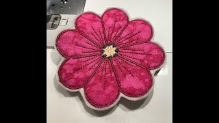 How to Make a Flower Lollipop Cover in My Design Center on a Brother Stellaire XE1   SD 480p