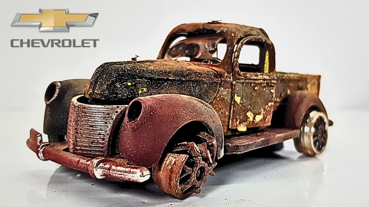 Restoration Abandoned Chevy Pickup Truck | Rusty to Radiant # ...