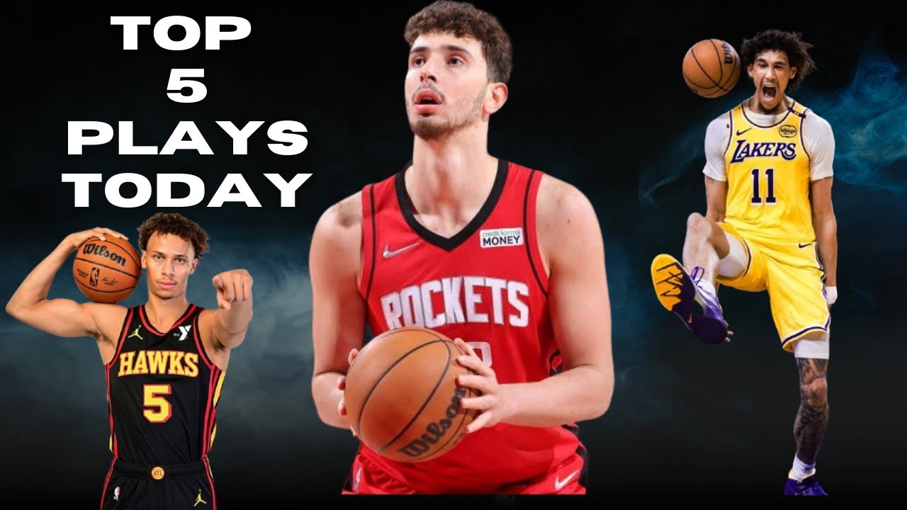 TOP 5 PLAYS OF THE NBA TODAY