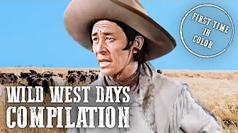 Wild West Days Compilation Part 1 | Best Of | Western Series | Colorized