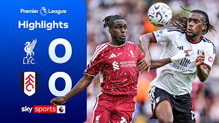 Fulham hold Reds and earn first point of season  | Liverpool 0-0 Fulham | Premier League Highlights