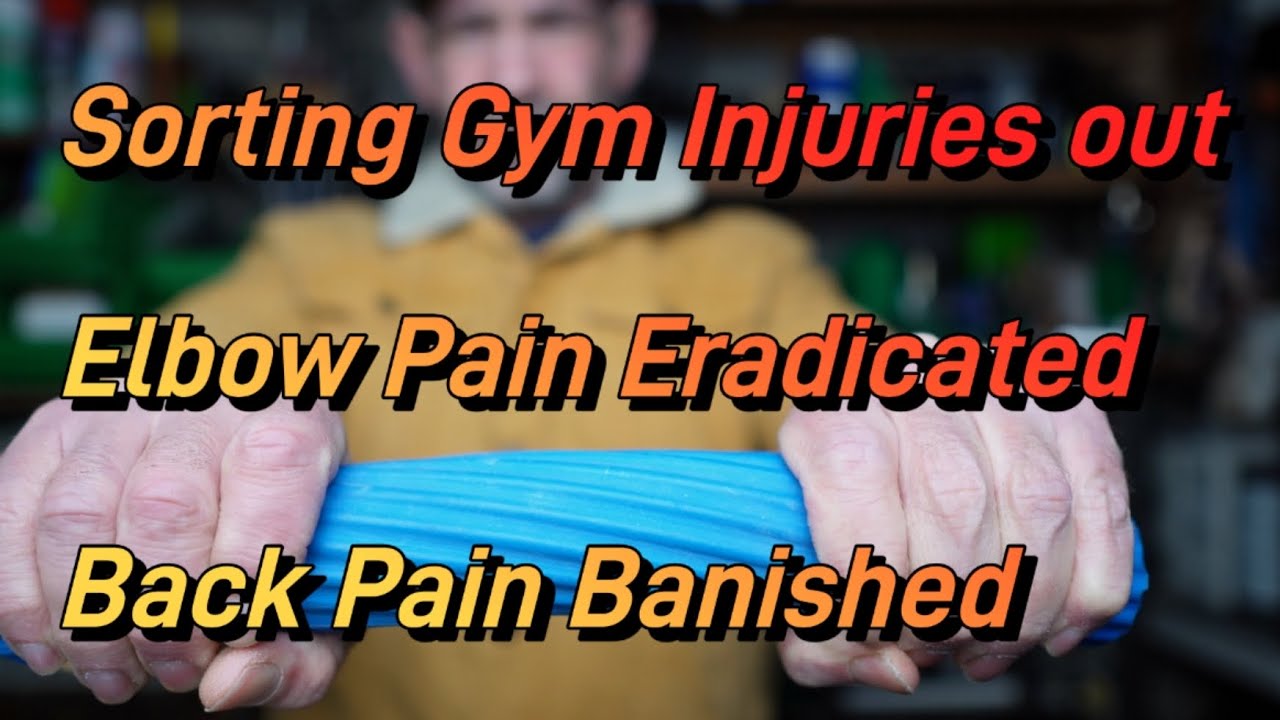 Middle Aged Gym Injuries - Sorting out Tennis Elbow and Back Pain - YouTube