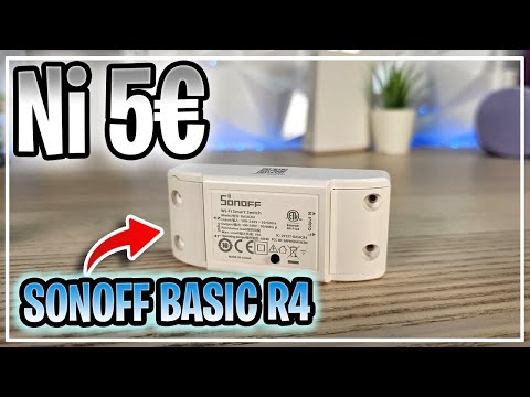 🔴SONOFF BASIC R4 - Relé o Interruptor Inteligente Wifi MUY BARATO!