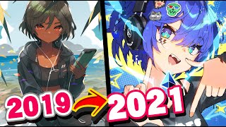 Thorough explanation] Changes in the pattern from 2019 to 2021