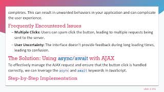 Famous Improve Your AJAX Walkthrough: How to Wait for Completion in JavaScript Profile