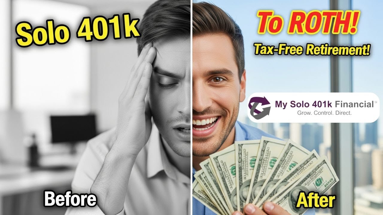 How do I convert my Solo 401k to Roth? - YouTube