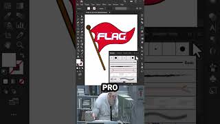 Beginner × Pro Artist: Adobe Illustrator #Illustrator #shorts