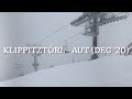 Skiing in klippitztrl austria 2020