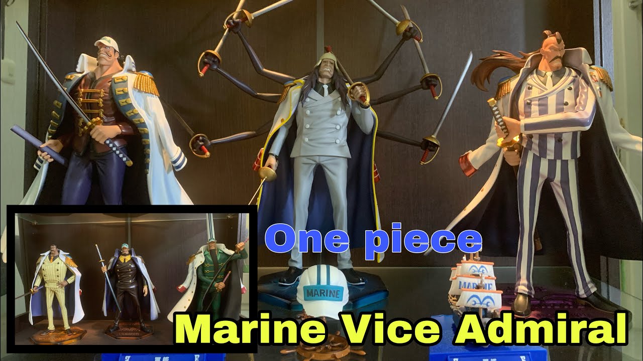 Action Figure One Piece Resin Marine Vice Admiral Youtube
