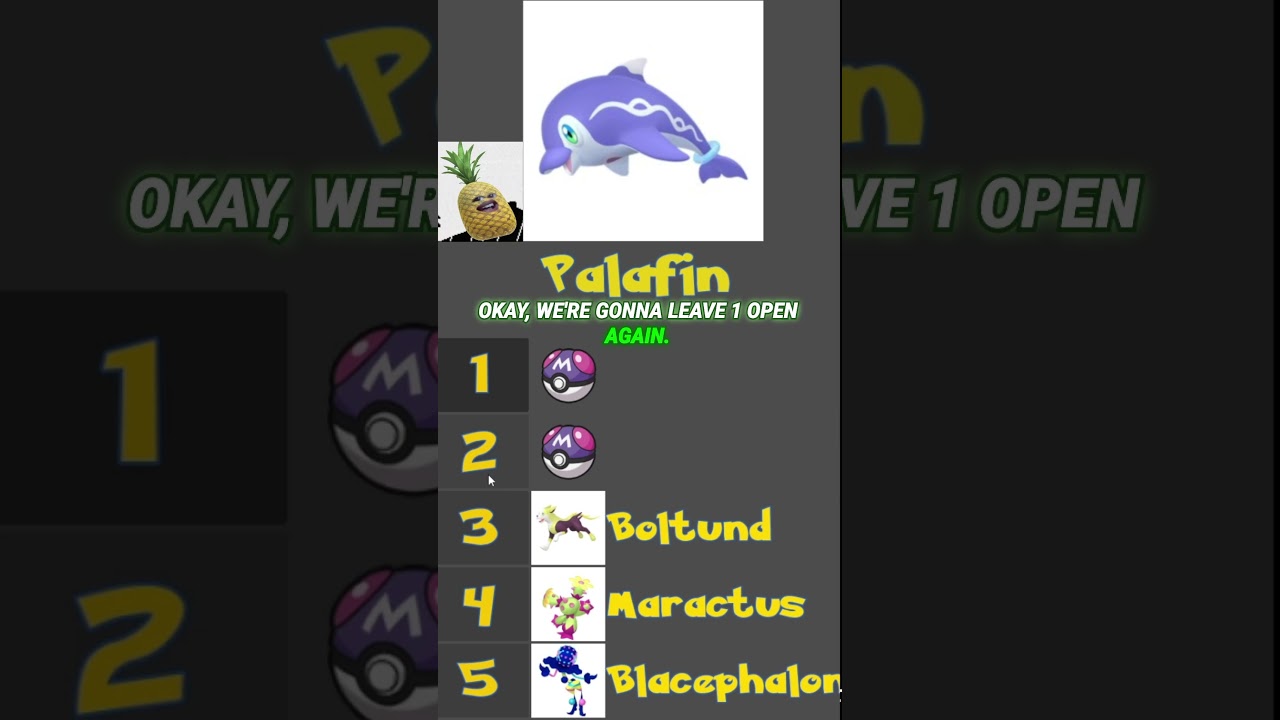Blind Ranking 5 SHINY Pokemon - Part 001