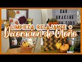 LIMPIEZA RELAJANTE Y DECORACION DE OTOÑO 2022