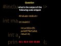 C programming Skill Check #shorts #cprogramming #education #cprogramminglanguagebasics