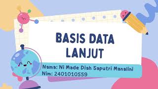 Proses Pembuatan CDM dan PDM Sistem Informasi Toko Elektronik- UTS Basis Data Lanjut