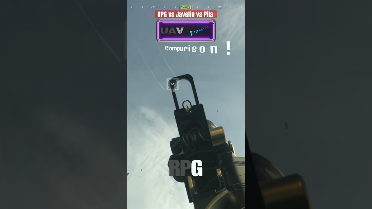 Comparison RPG vs Javelin vs Pila 