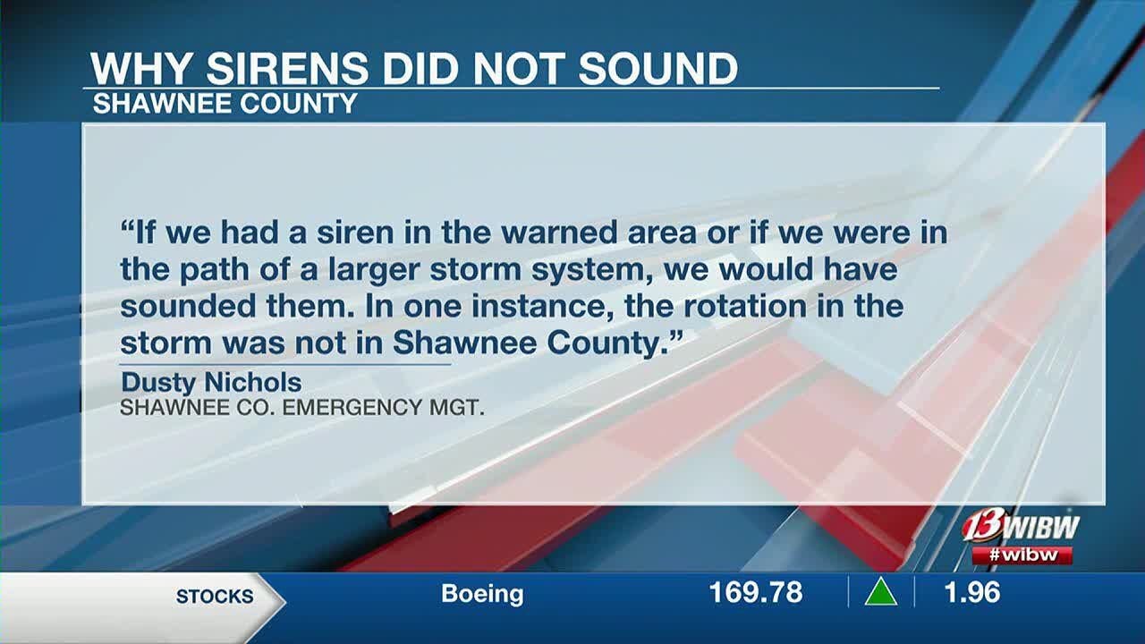 Official explains why tornado sirens didn’t sound throughout Shawnee ...