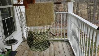 Windy day on the hilltop!